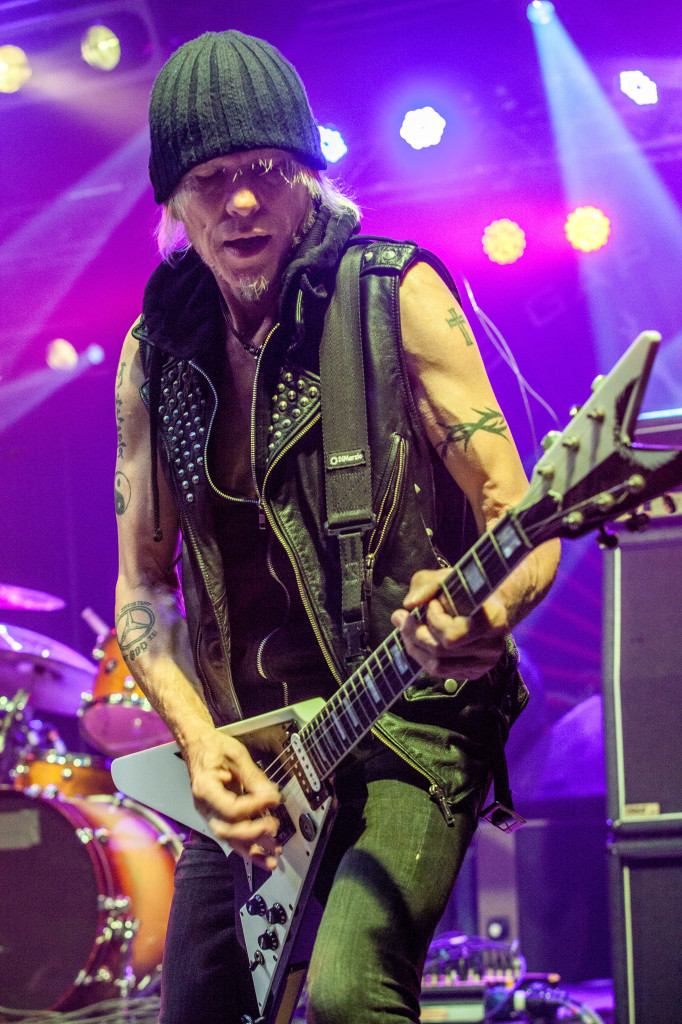 Michael Schenker performs at Hard Rock Hell, 15/11/14