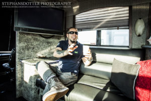 Zoltan Five Finger Death Punch tour bus